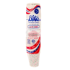 لیوان کاغذی بیتا 50 عددی