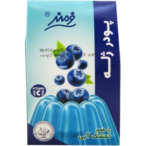 پودر ژله تمشک آبی ( بلوبری ) فرمند وزن 100 گرمی