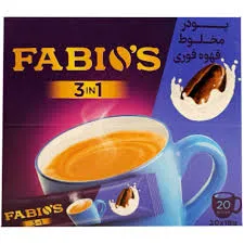 پودر قهوه 3×1 فابیوس - 20 ساشه 15 گرمی
